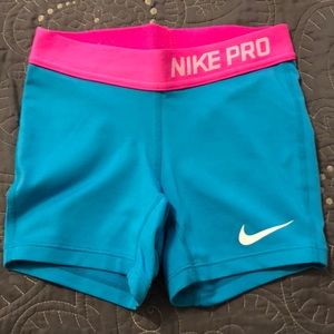 Nike Light Blue Spandex